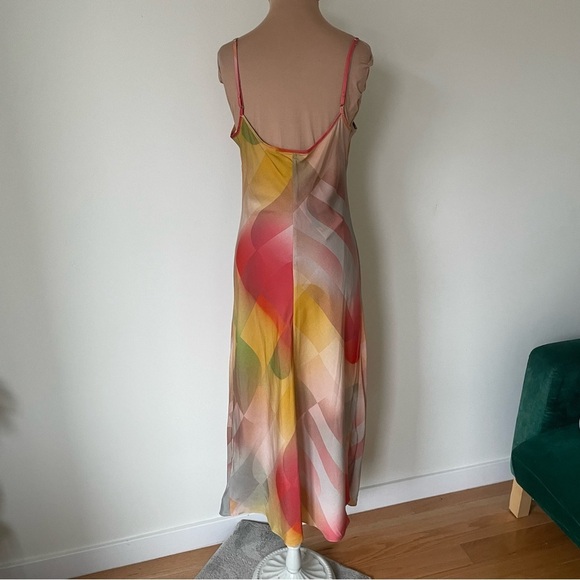 Untitled in Motion Desire Dune Multicolor Sleeveless Midi Slip Dress NWT Size S - Picture 8 of 12